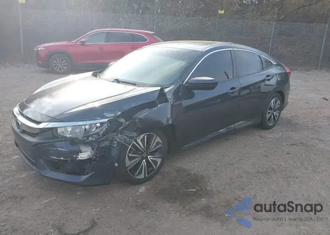 2017 Honda Civic Ex-T from USA, damaged, VIN 19XFC1F30HE207371
